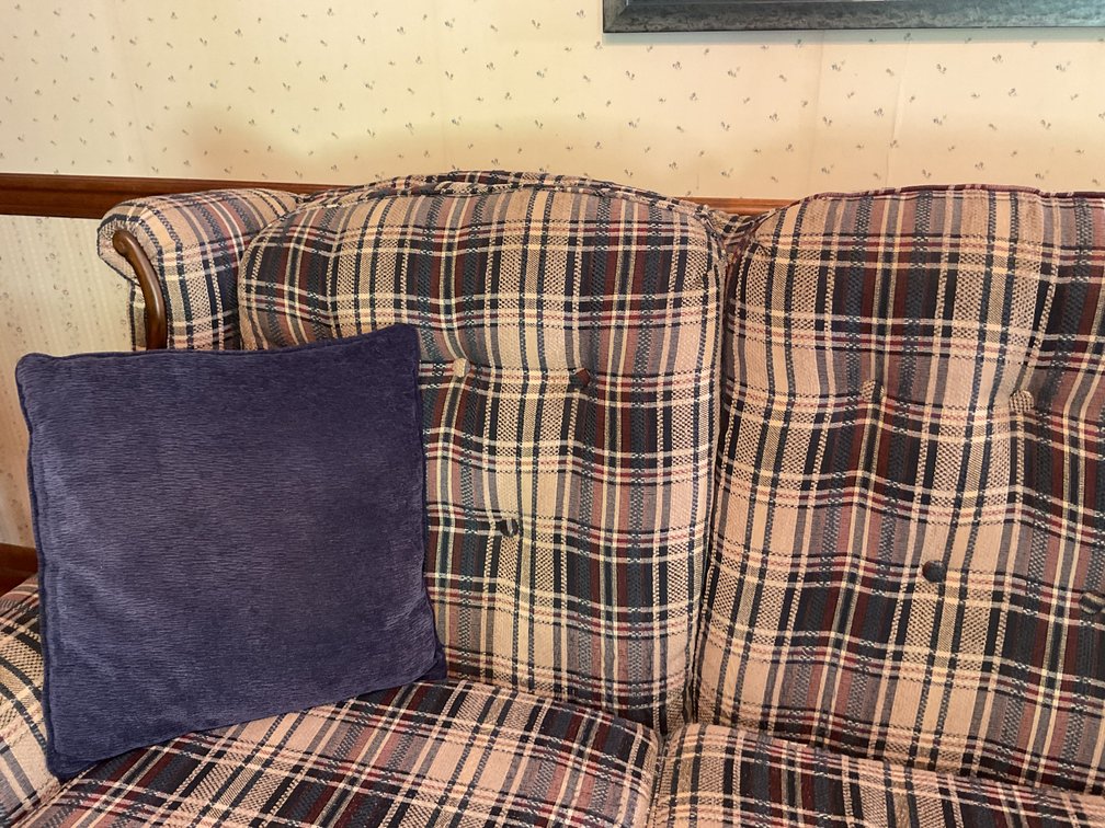 Image for Plaid Sofa
