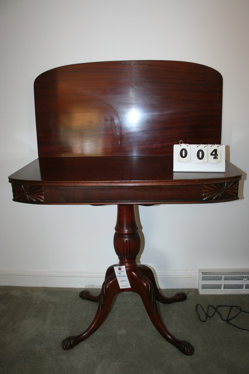 Image for 1940's Mahogany game table