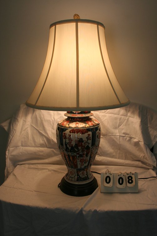Image for Modern Oriental style ceramic table lamp