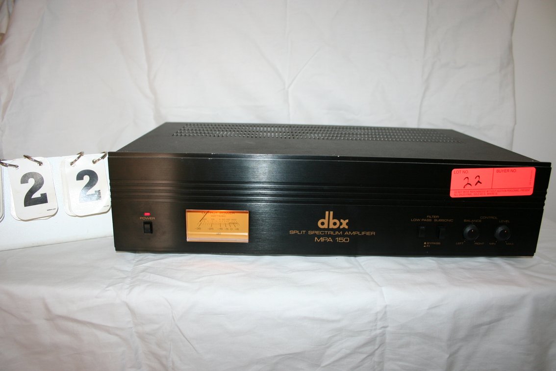 Image for DBX Model MPA-150 Split Spectrum Amplifier