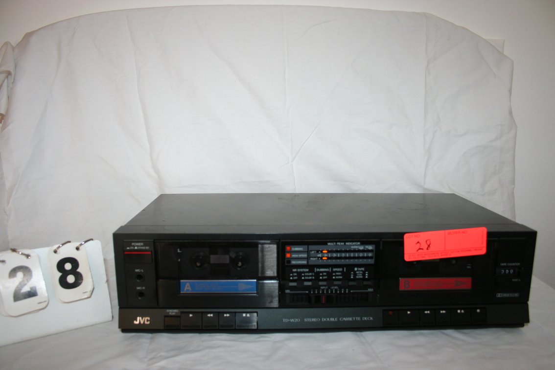 Image for JVC Model TD-W20 Stereo double cassette deck