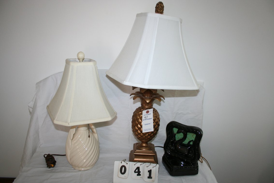 Image for Collection of three lamps