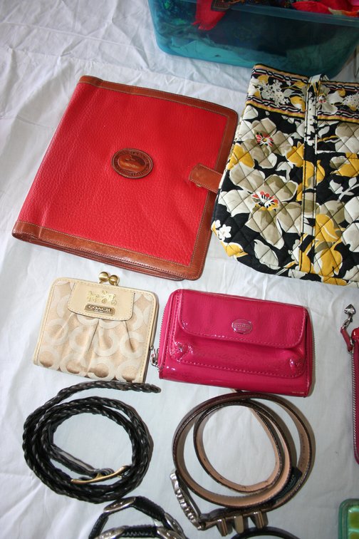 Image for Collection of womens purses & belts