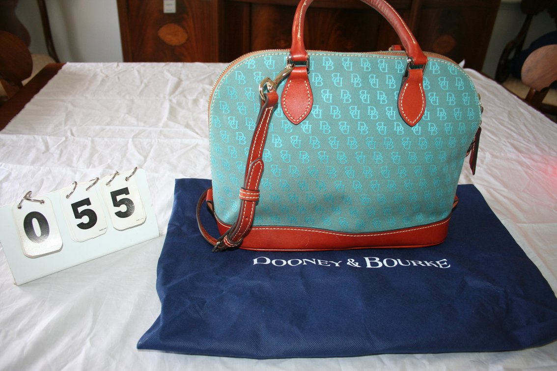 Image for Teal colored Dooney & Bourke ladies handbag
