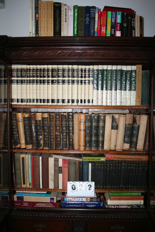 Image for ALL books inside and on top of the bookcase