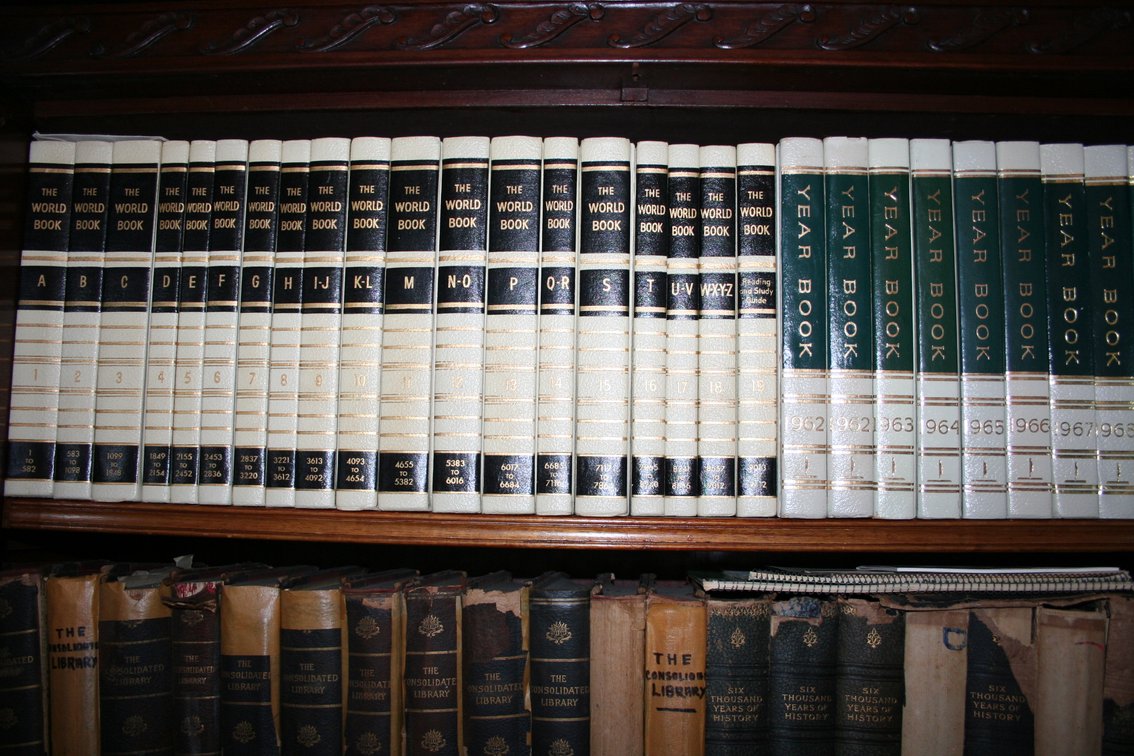 Image for ALL books inside and on top of the bookcase