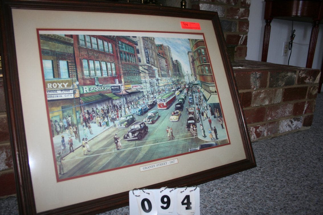 Image for Framed 1947 Granby Street Norfolk VA