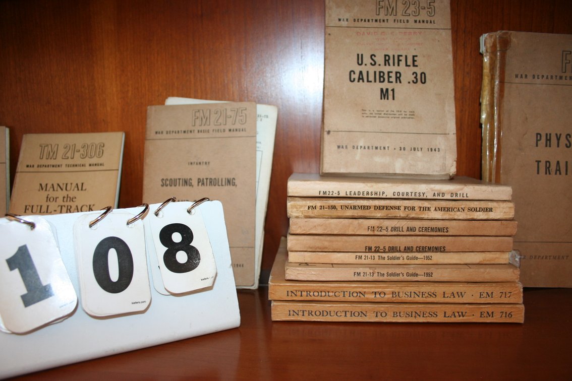 Image for 15 assorted US Army field & technical manuals