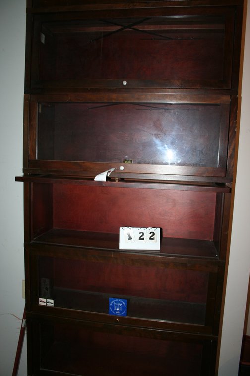 Image for 1960's Hale walnut finished 7 section barrister bookcase
