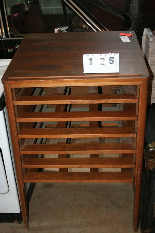 Image for 1950's M-C-M Remington Rand library atlas cabinet