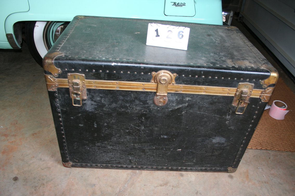 Image for Antique locked trunk (NO KEY)