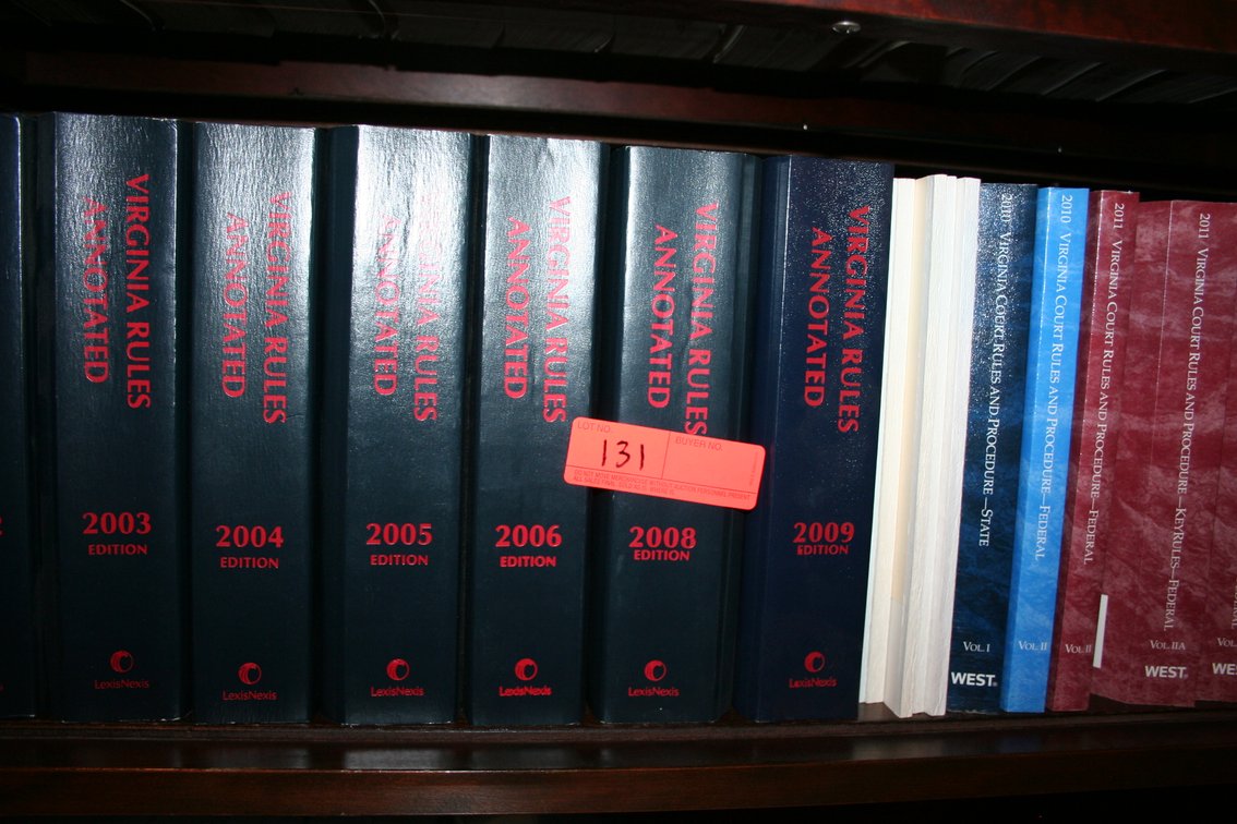 Image for 10 Shelves of law books (1 Lot)