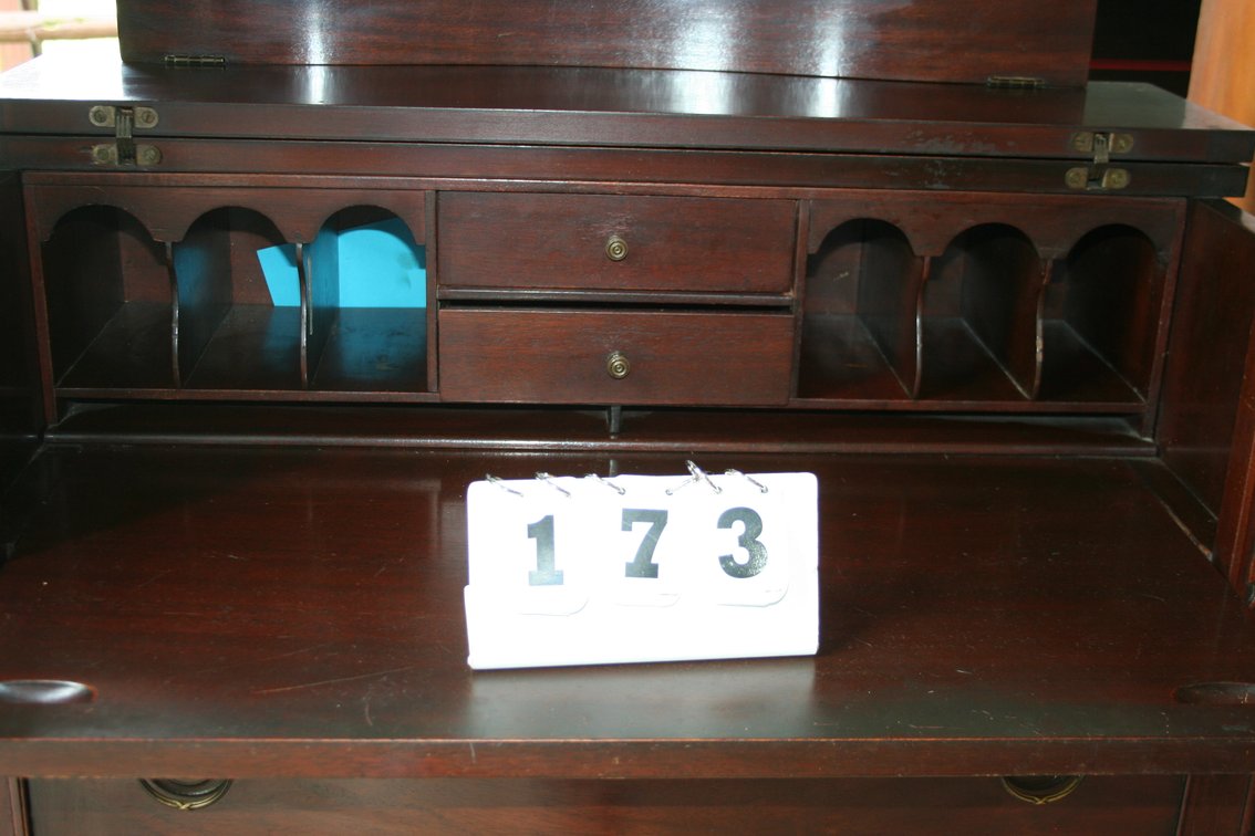 Image for Early 1940's 5 piece Waterfall bedroom suite