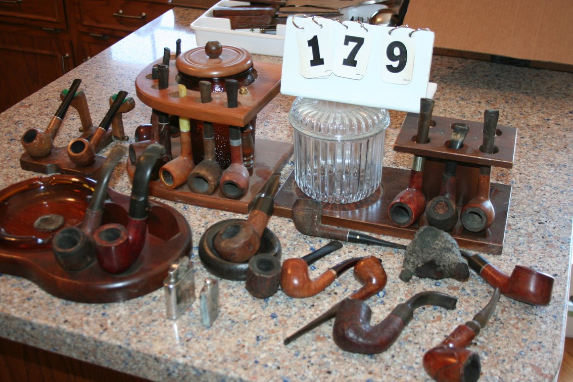 Image for Vintage smoking pipe collection - ALL 1 LOT