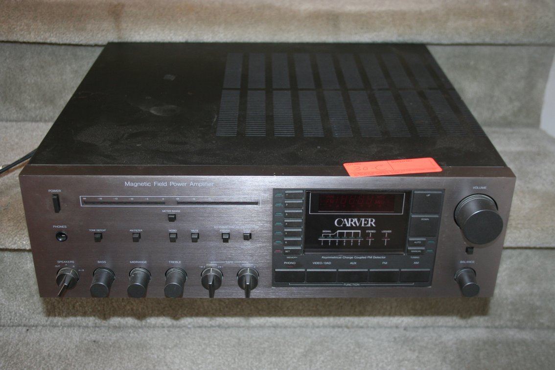 Image for Carver Model BEV9JG MXR130 Magnetic Field Power Amplifier