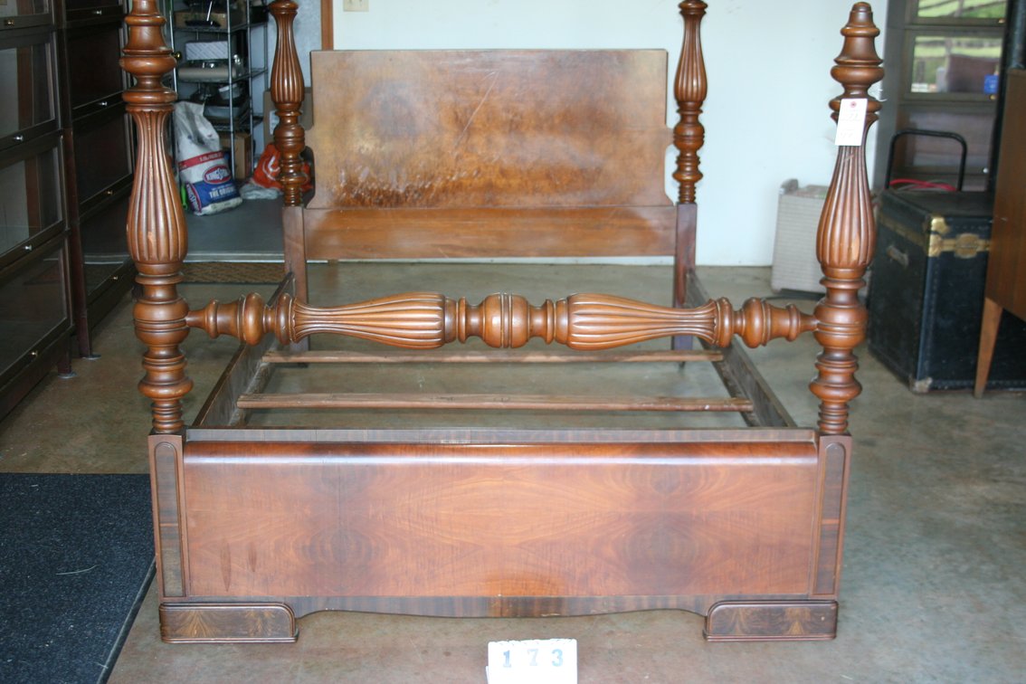 Image for Early 1940's 5 piece Waterfall bedroom suite