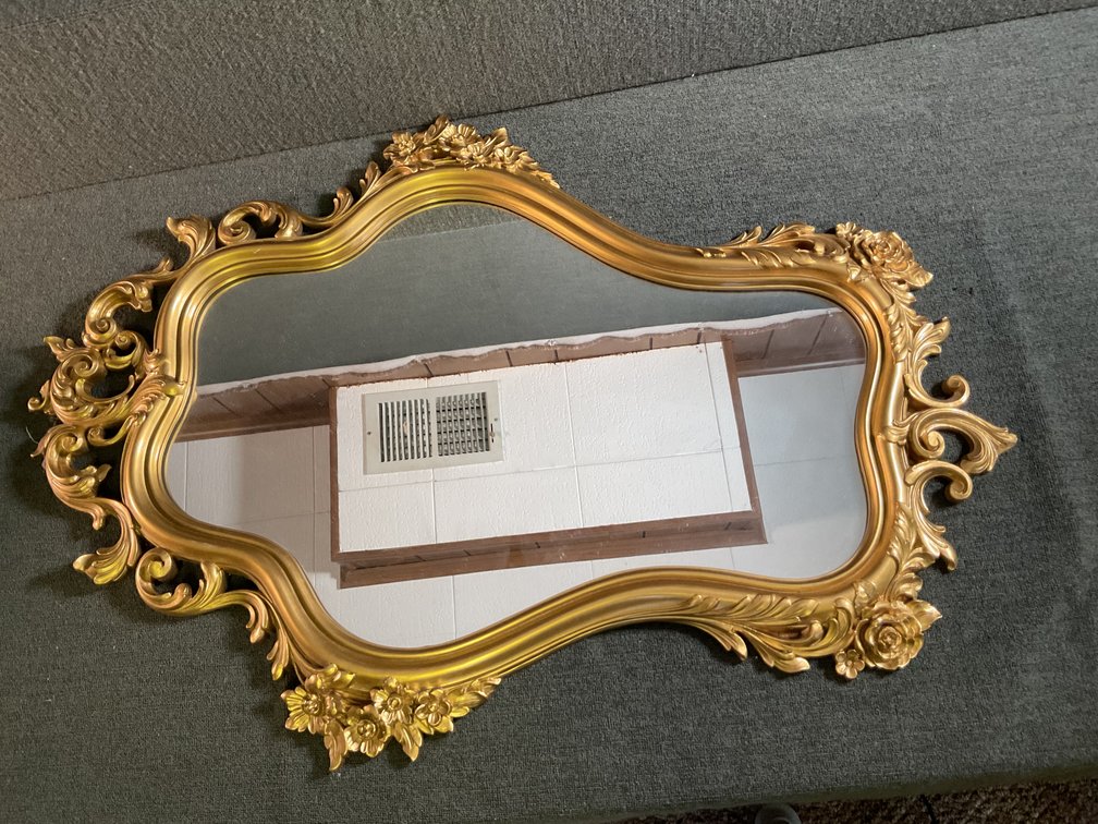 Image for Gold Tone Mirror
