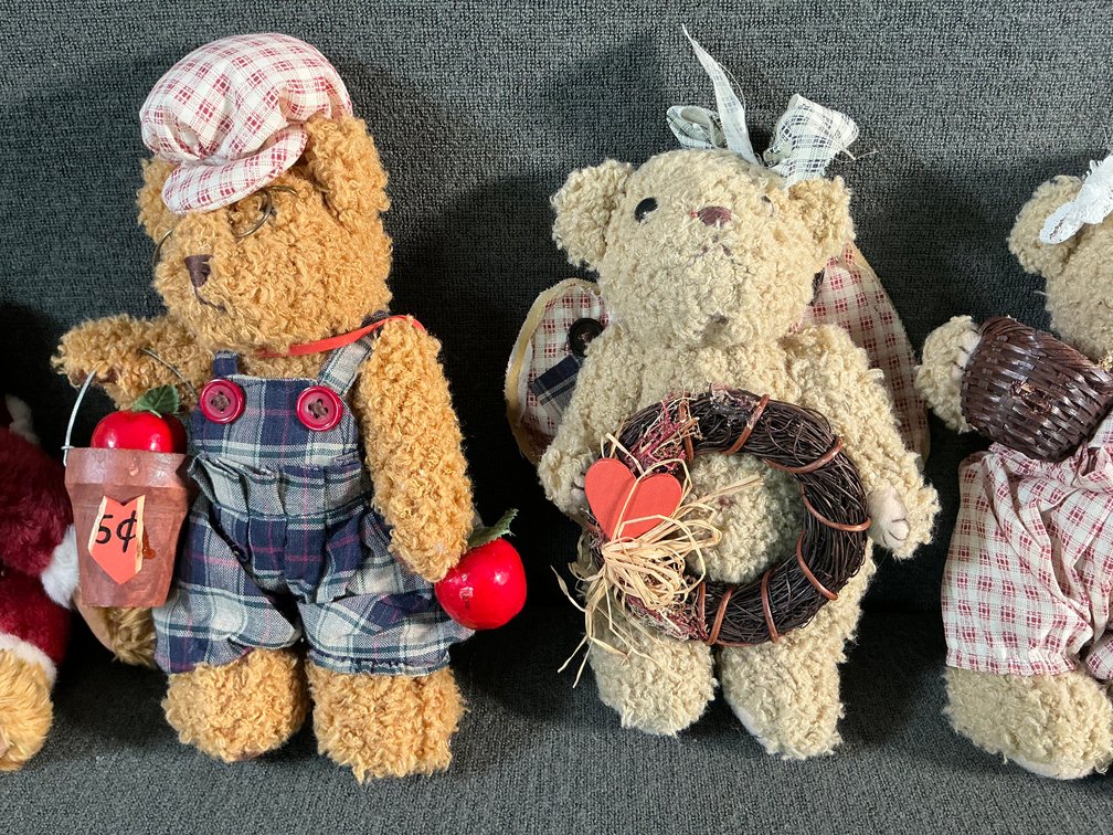 Image for 5 Small Assorted Bears & More