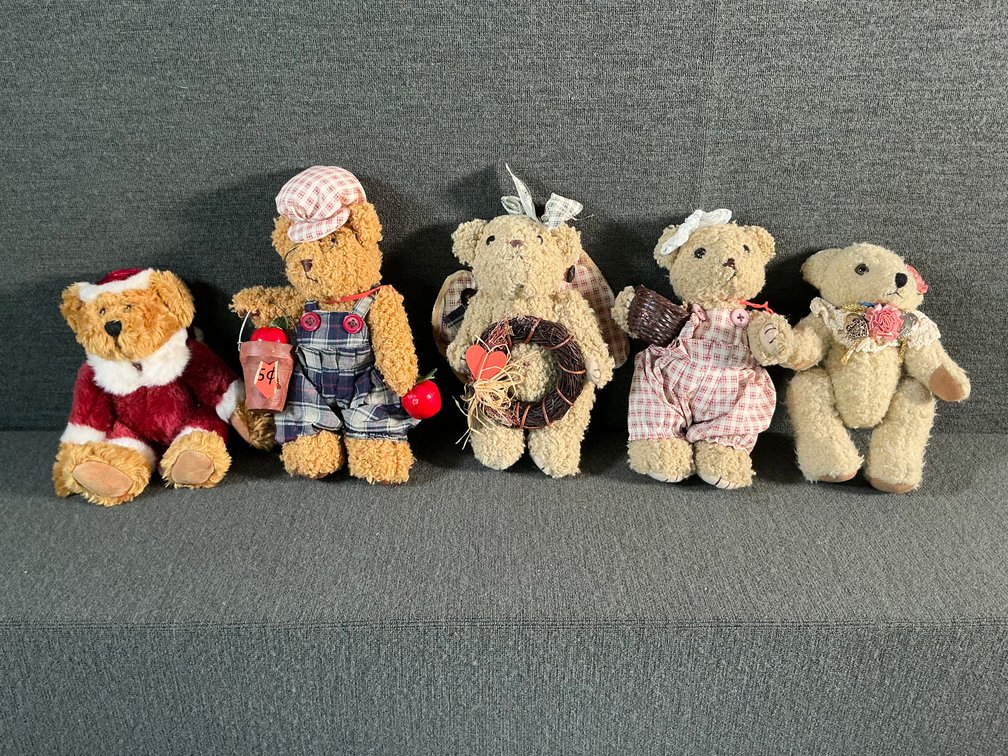 Image for 5 Small Assorted Bears & More