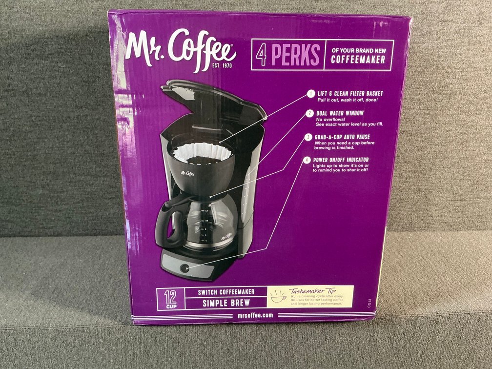 Image for 12 Cup Mr. Coffee - NIB