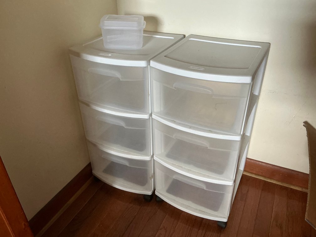 Image for Plastic Storage Drawers