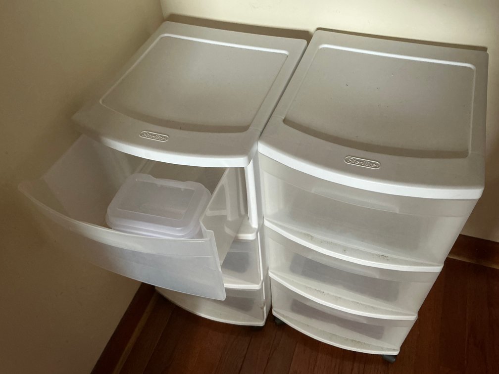 Image for Plastic Storage Drawers