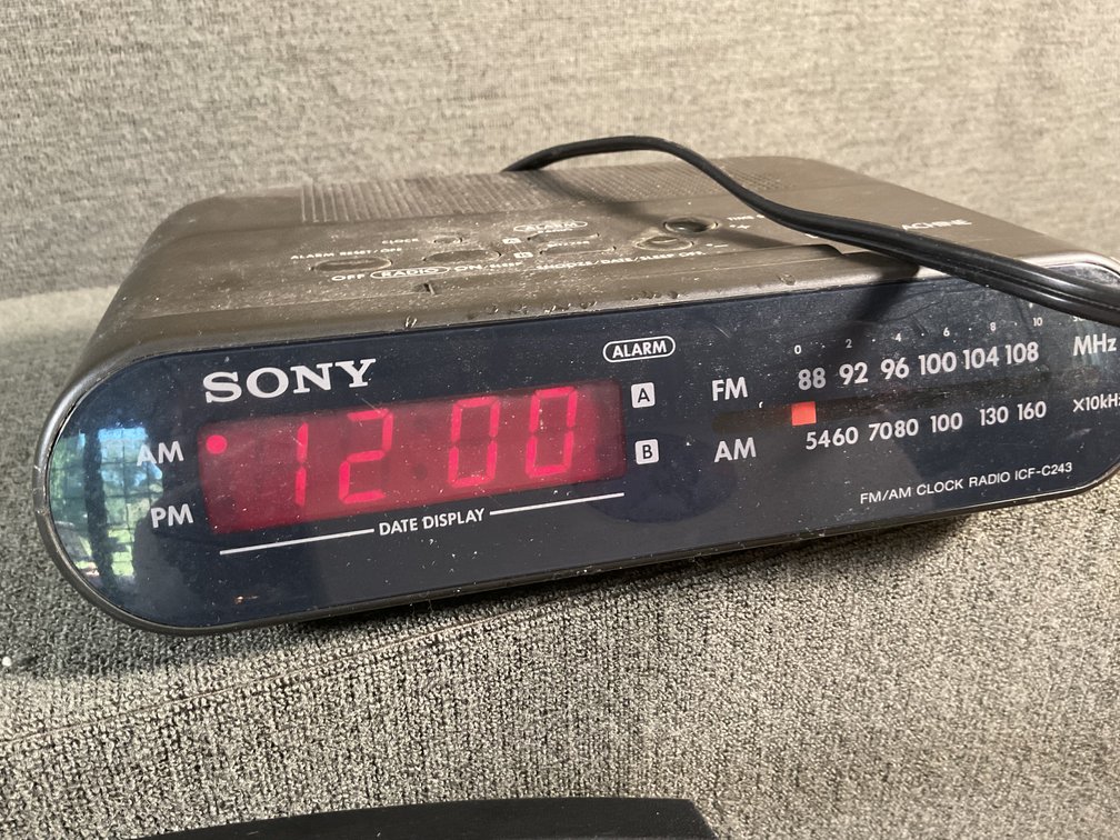 Image for Sony Clock Radio & CD Player