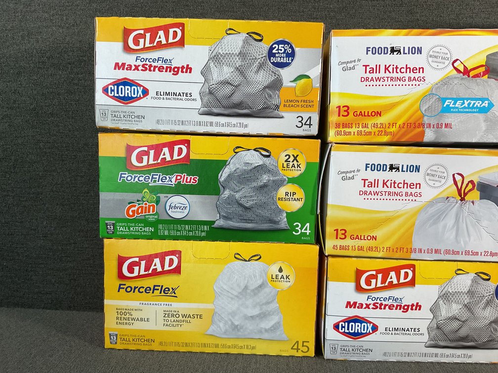 Image for Tall Kitchen Trash Bags