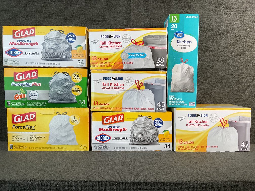 Image for Tall Kitchen Trash Bags
