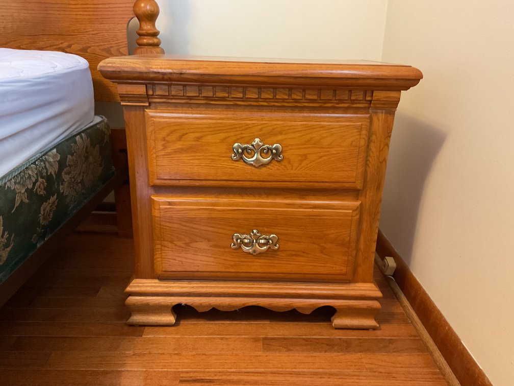 Image for Oak Bedside Chest