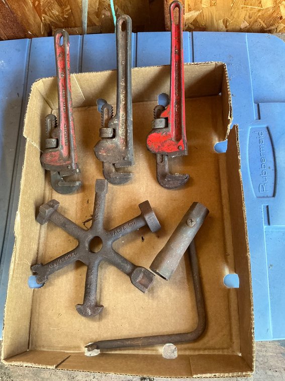 Image for Pipe Wrench Lot