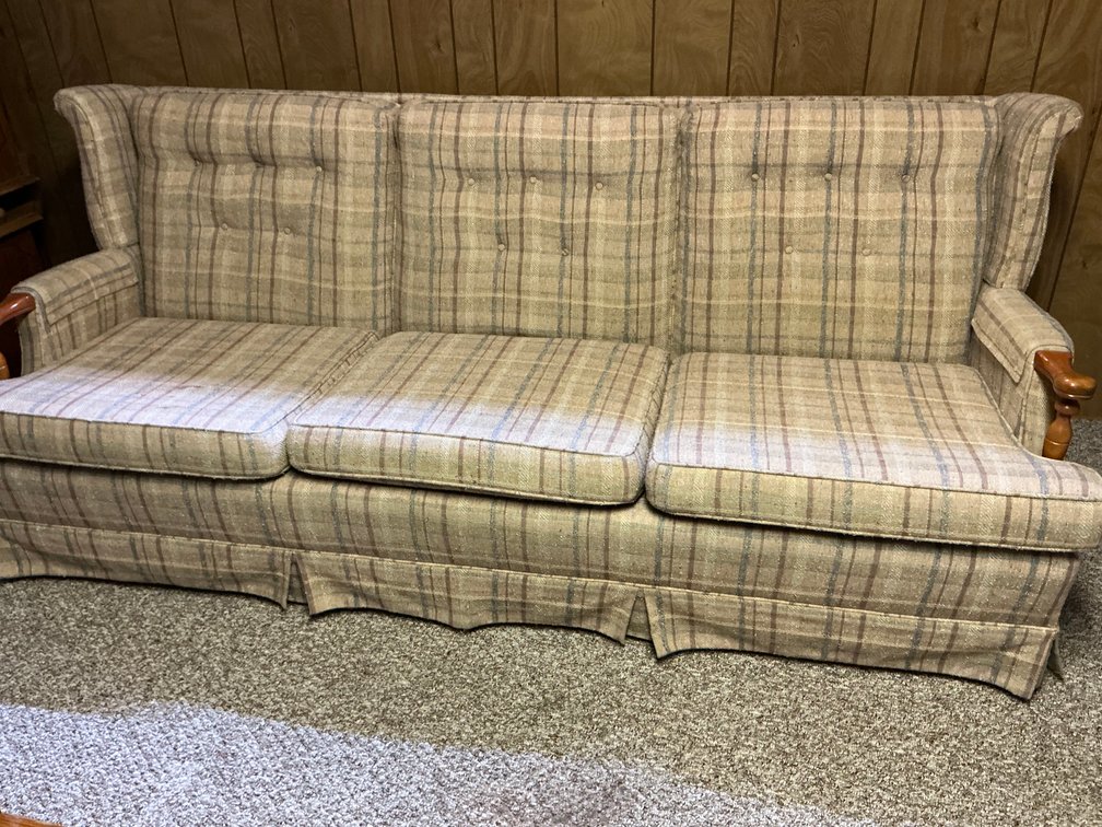 Image for Plaid Sofa