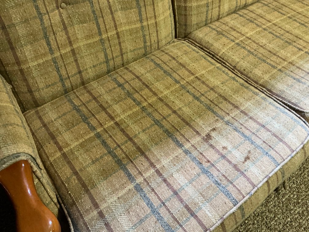 Image for Plaid Sofa