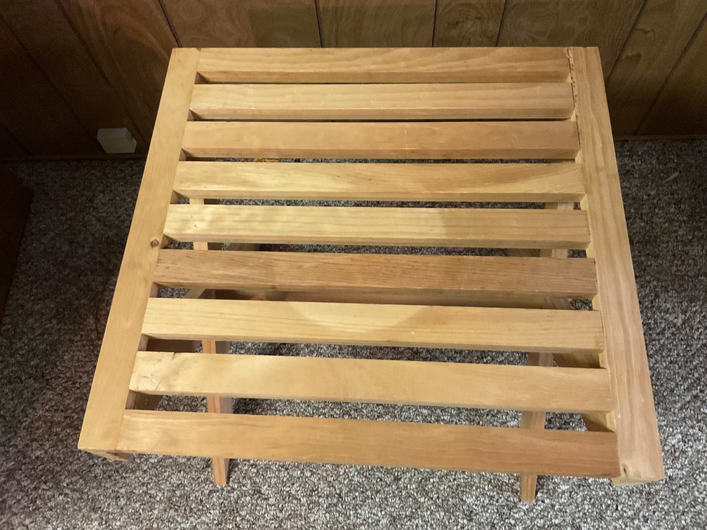 Image for Sturdy Pine Side Table