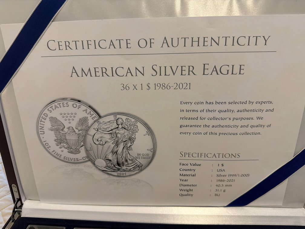 Image for American Silver Eagle Coin Set