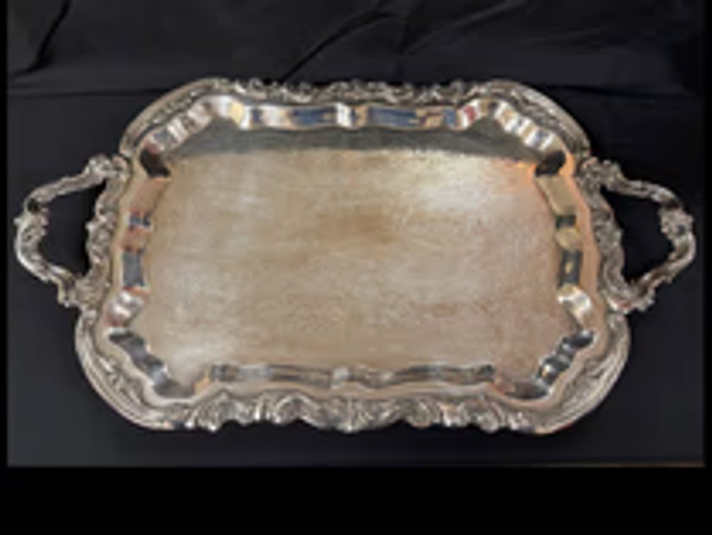 Image for FBRogers coffee and tea pitchers, cream and Sugar and serving tray