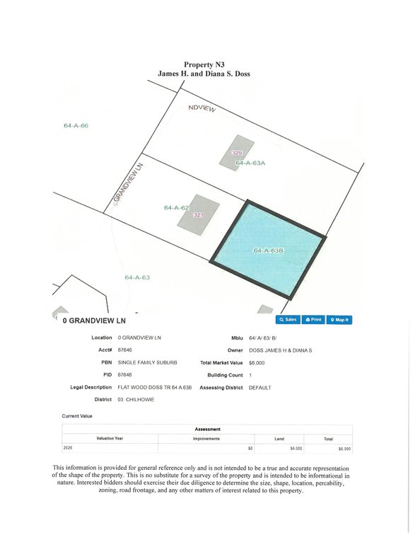 Image for NJ3 - Vacant; near Grandview Lane, Chilhowie 24319