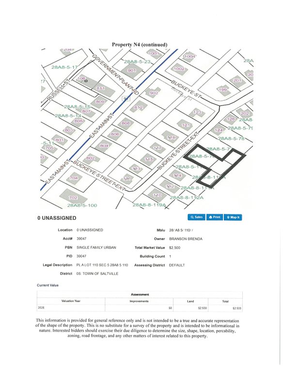 Image for NJ4 - Vacant; Buckeye Street, Saltville 24370