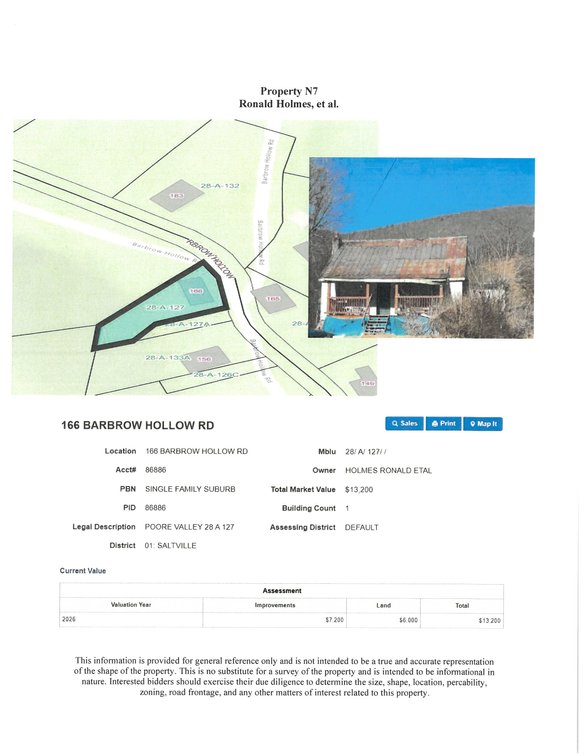 Image for NJ7 - 166 Barbrow Hollow Road, Saltville 24370