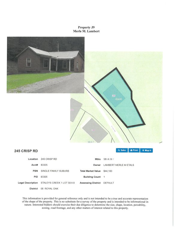 Image for JS9 - 245 Crisp Road, Marion 24354