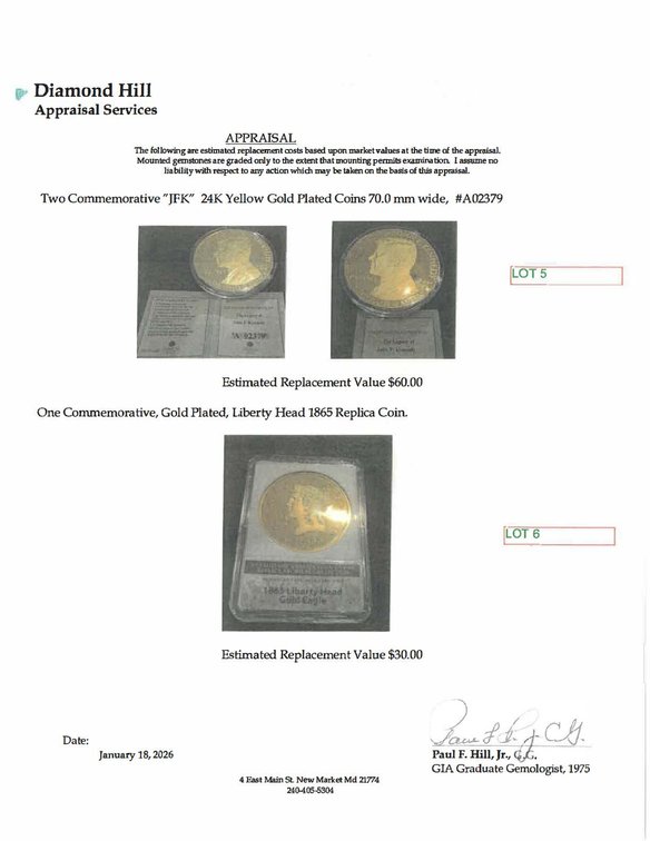 Image for Commemorative, Liberty Head Coin