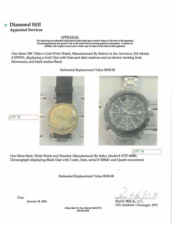 Image for Wrist Watch and Bracelet,