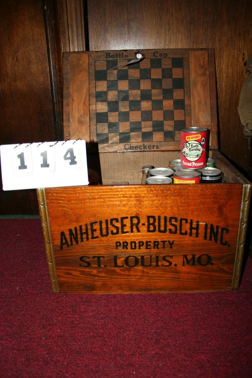 Image for Anheiser Bush Wood Box