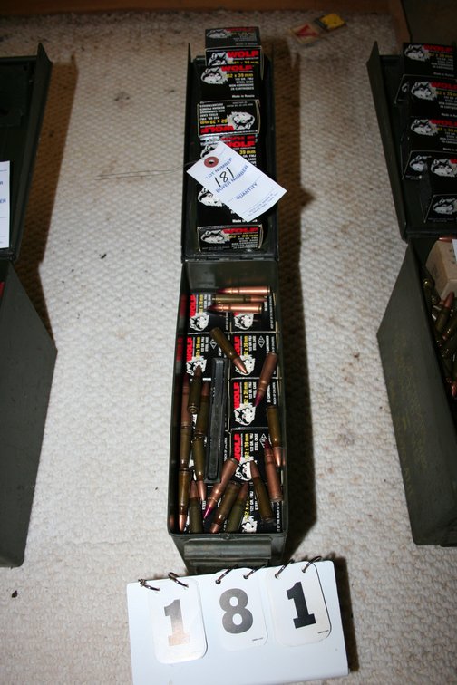 Image for Wolf 7.62 X 39 500 Rounds