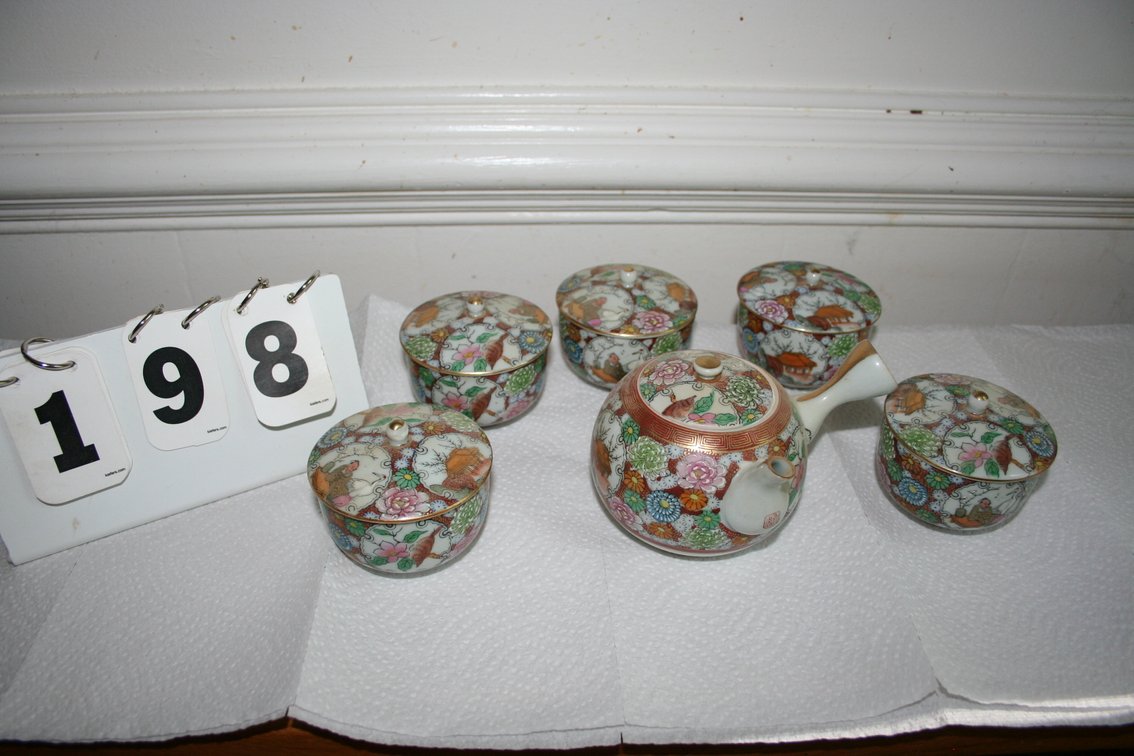 Image for Antique Japanese Tea Set (6)