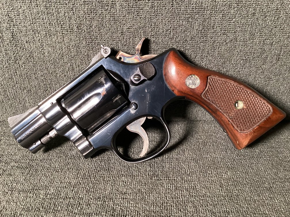 Image for Smith & Wesson Model 15-2, The K-38 Combat Masterpiece in box.