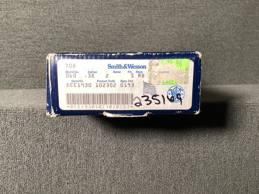 Image for Smith & Wesson Model 60, The .38 Chiefs Special Stainless
