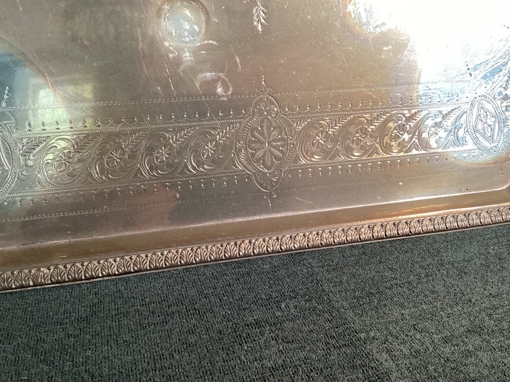 Image for Huge Silver Plated Tray