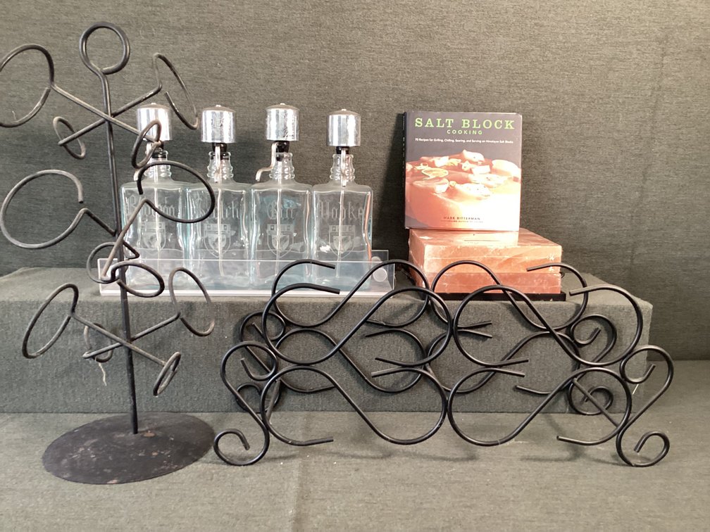 Image for Wine Racks, Ducks Unlimited Liquor Dispenser, Salt Blocks