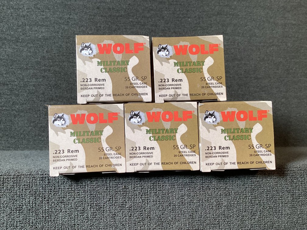 Image for .223 REM by Wolf Ammo
